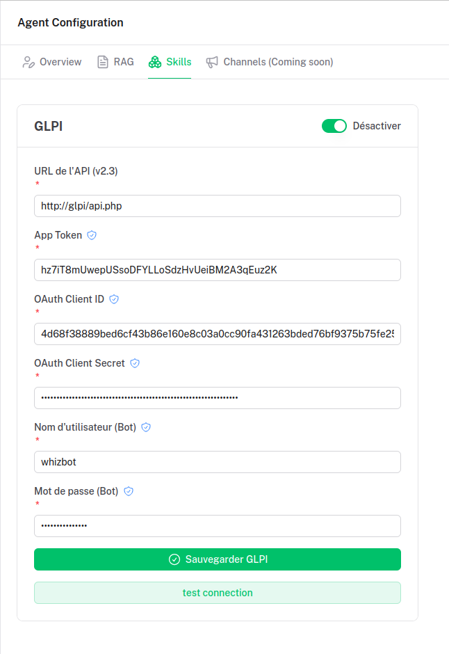 Form GLPI