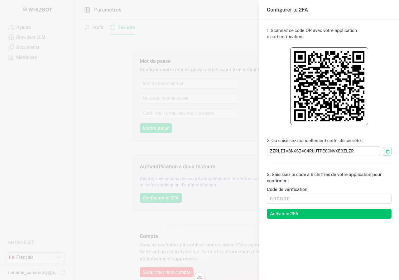 2FA Setup